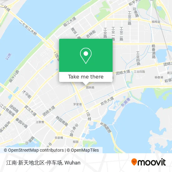 江南·新天地北区-停车场 map