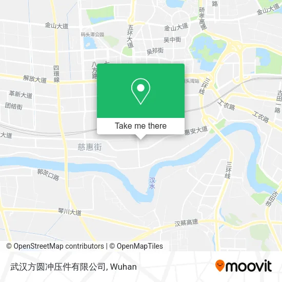 武汉方圆冲压件有限公司 map