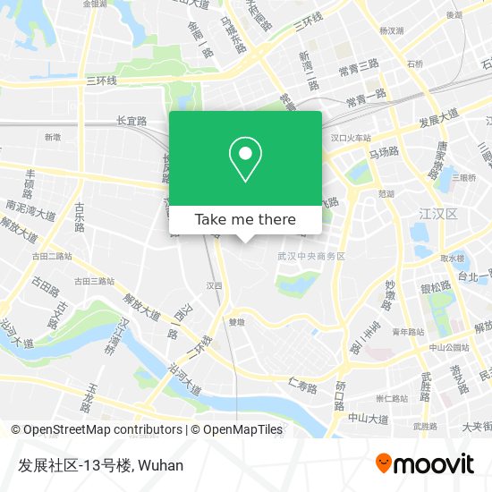 发展社区-13号楼 map
