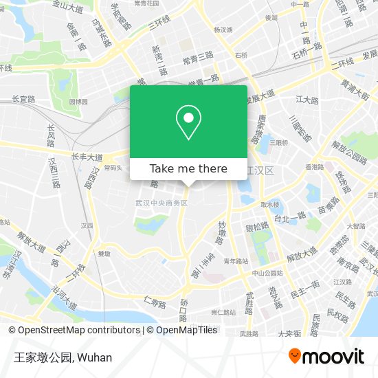 王家墩公园 map