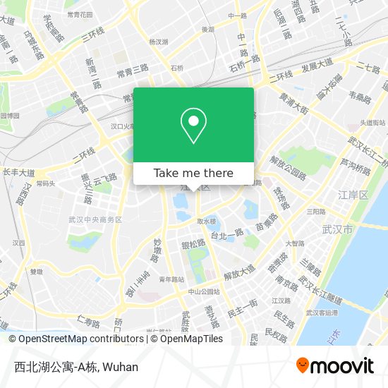 西北湖公寓-A栋 map