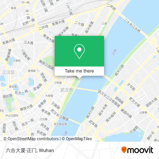 六合大厦-正门 map