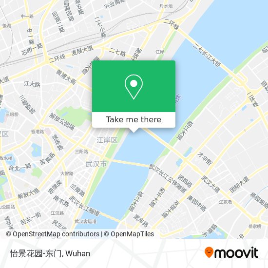 怡景花园-东门 map