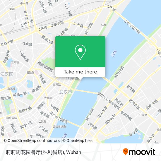莉莉周花园餐厅(胜利街店) map