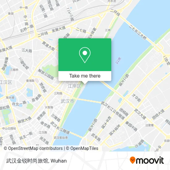 武汉金锐时尚旅馆 map