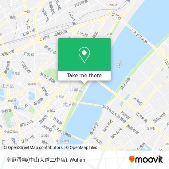 皇冠蛋糕(中山大道二中店) map