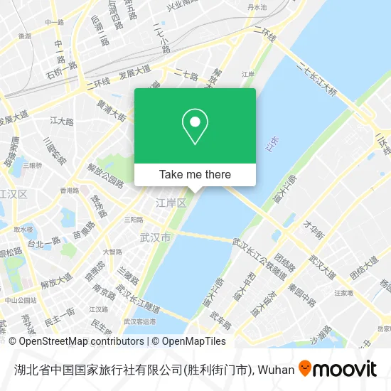湖北省中国国家旅行社有限公司(胜利街门市) map
