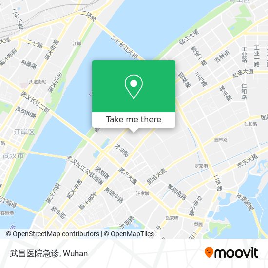 武昌医院急诊 map