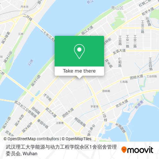 武汉理工大学能源与动力工程学院余区1舍宿舍管理委员会 map