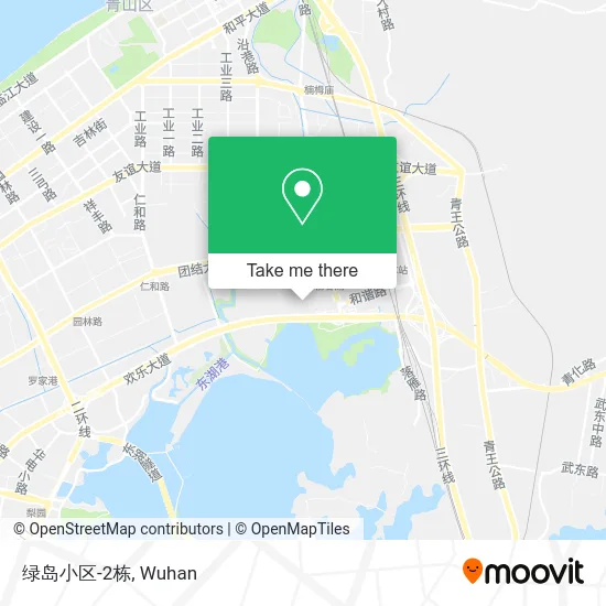 绿岛小区-2栋 map