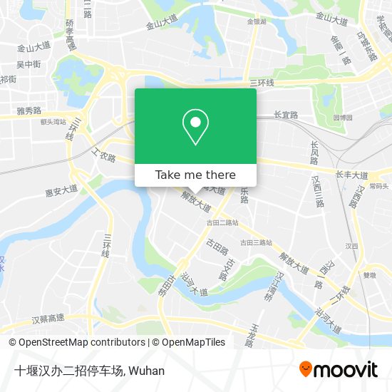 十堰汉办二招停车场 map