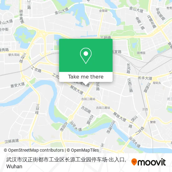 武汉市汉正街都市工业区长源工业园停车场-出入口 map