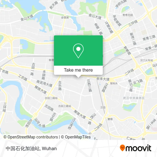 中国石化加油站 map