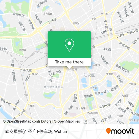 武商量贩(百圣店)-停车场 map