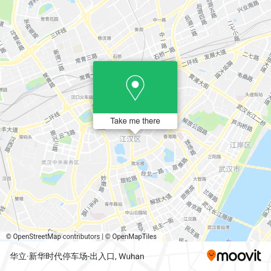 华立·新华时代停车场-出入口 map