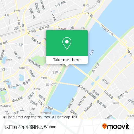 汉口新四军军部旧址 map