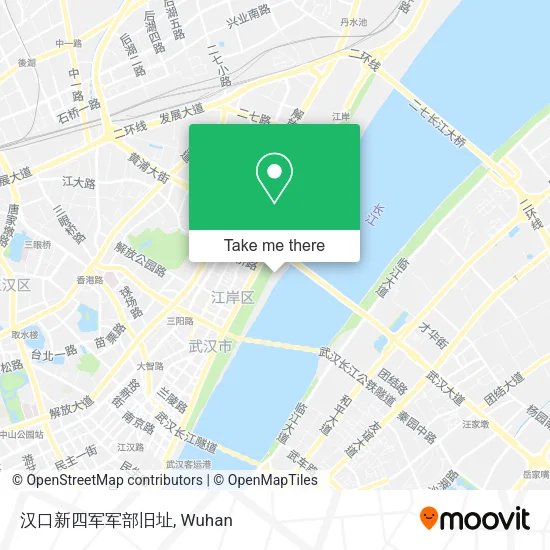 汉口新四军军部旧址 map