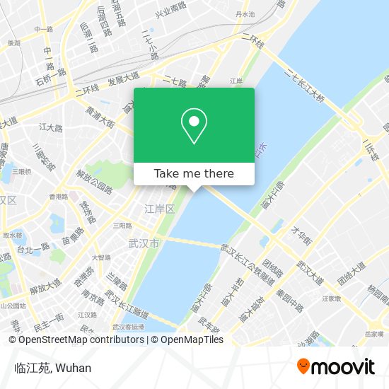 临江苑 map