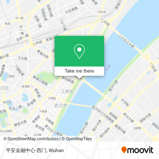 平安金融中心-西门 map