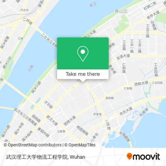 武汉理工大学物流工程学院 map