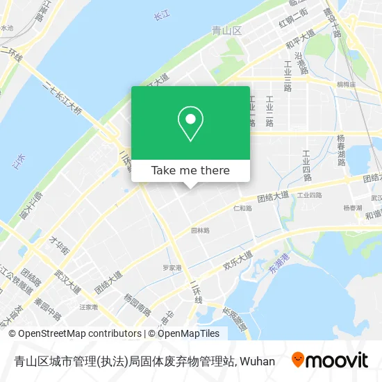 青山区城市管理(执法)局固体废弃物管理站 map