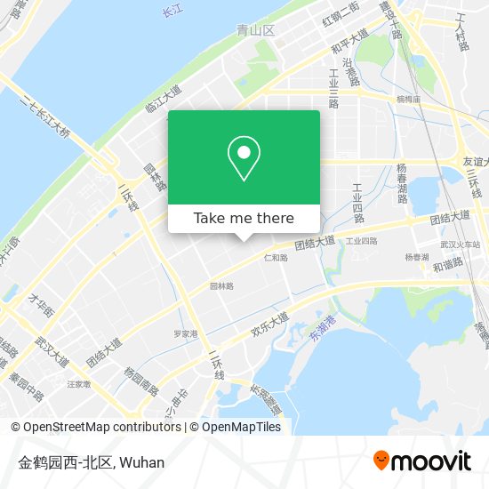 金鹤园西-北区 map