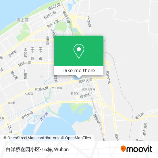 白洋桥鑫园小区-16栋 map
