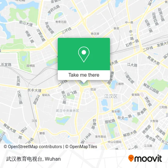 武汉教育电视台 map