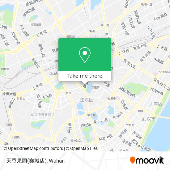 天香果园(鑫城店) map