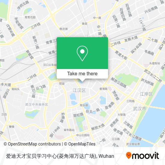 爱迪天才宝贝学习中心(菱角湖万达广场) map
