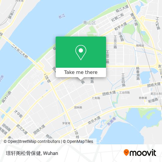 璟轩阁松骨保健 map