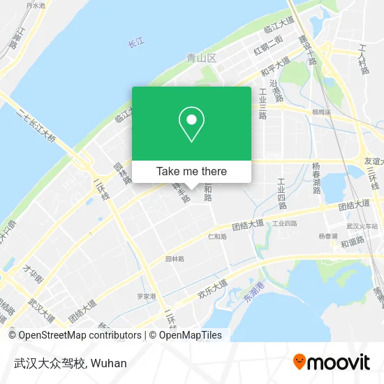 武汉大众驾校 map