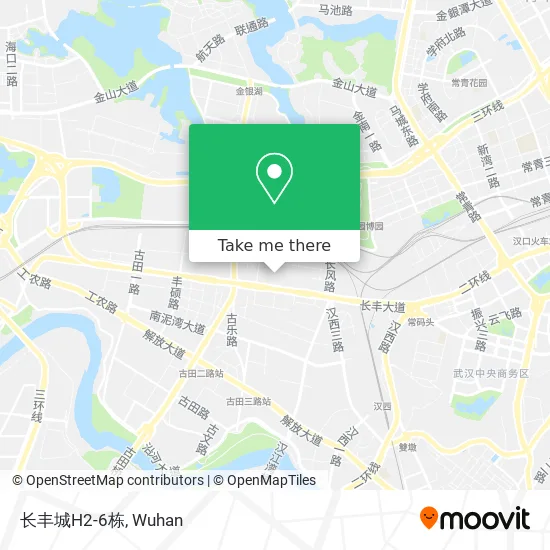 长丰城H2-6栋 map