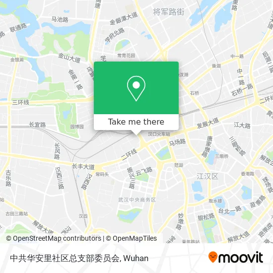 中共华安里社区总支部委员会 map