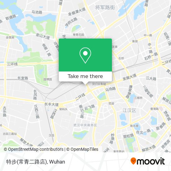 特步(常青二路店) map