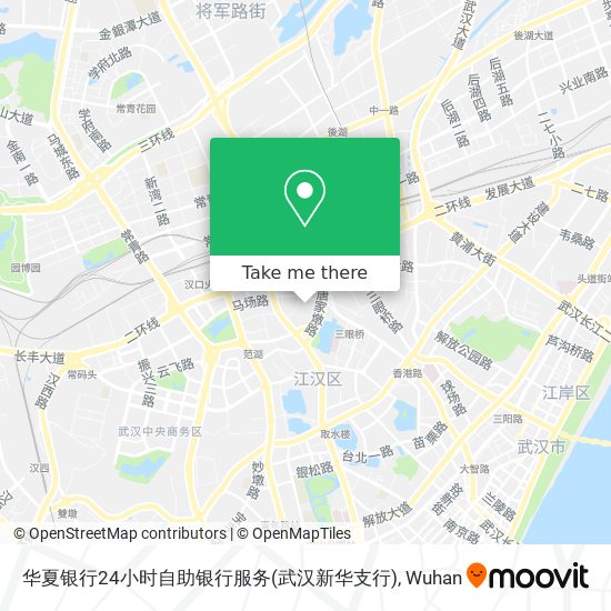 华夏银行24小时自助银行服务(武汉新华支行) map