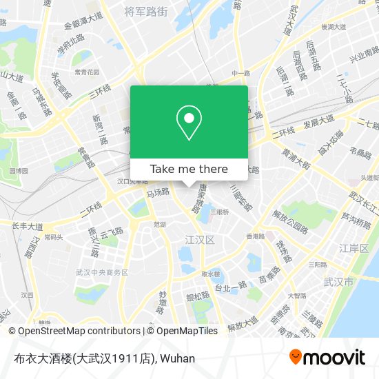 布衣大酒楼(大武汉1911店) map