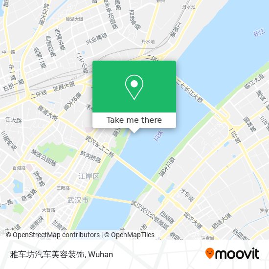 雅车坊汽车美容装饰 map