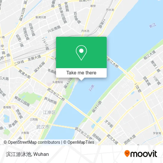 滨江游泳池 map