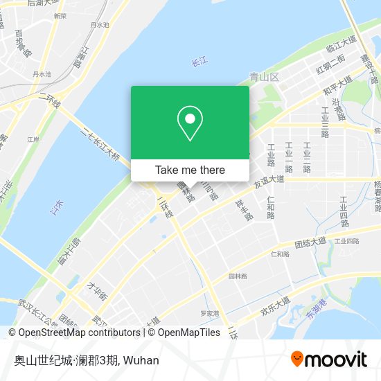 奥山世纪城·澜郡3期 map