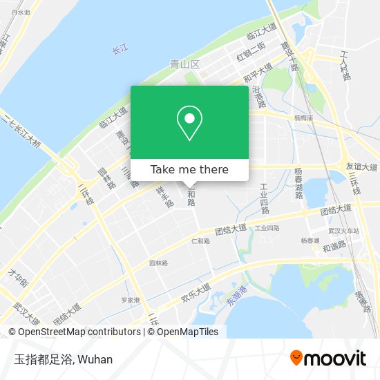 玉指都足浴 map