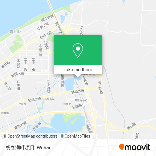 杨春湖畔项目 map