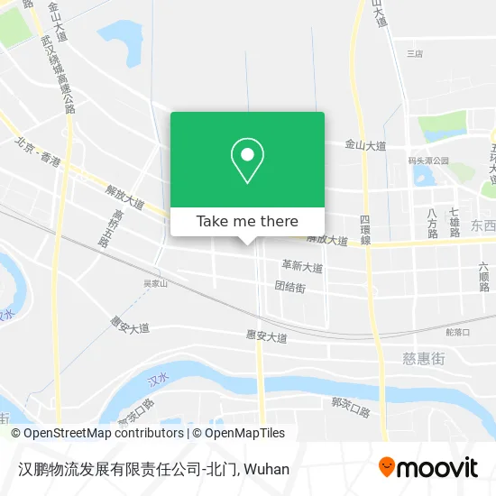 汉鹏物流发展有限责任公司-北门 map