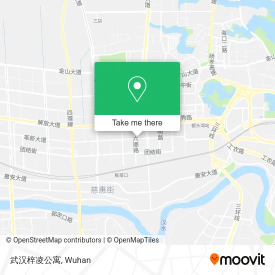 武汉梓凌公寓 map