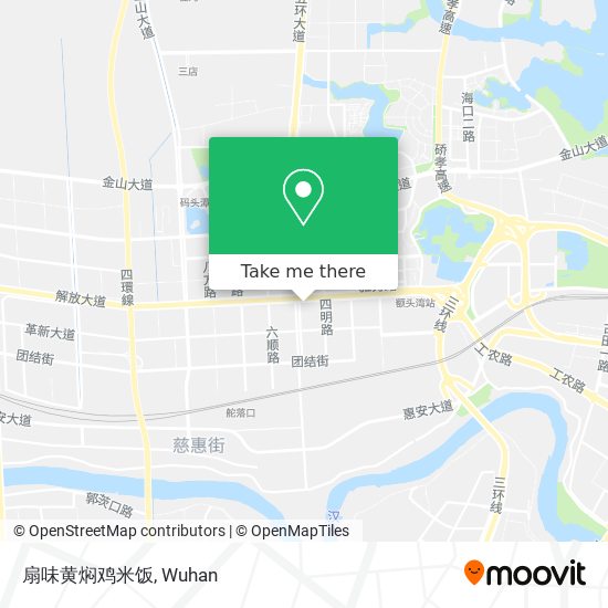 扇味黄焖鸡米饭 map