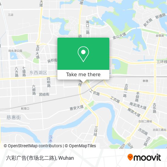 六彩广告(市场北二路) map