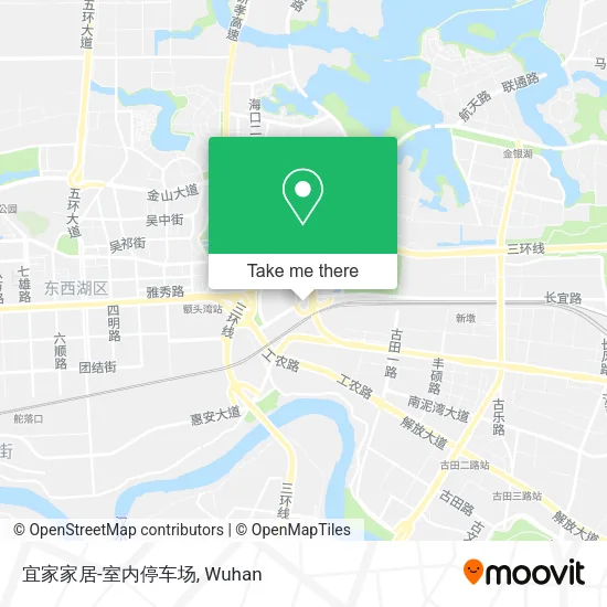 宜家家居-室内停车场 map
