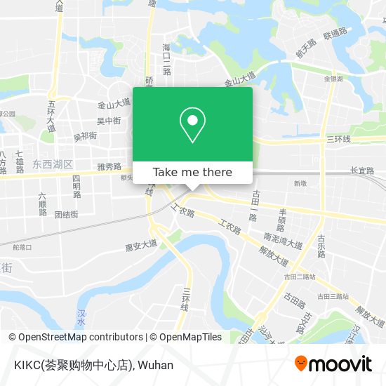KIKC(荟聚购物中心店) map