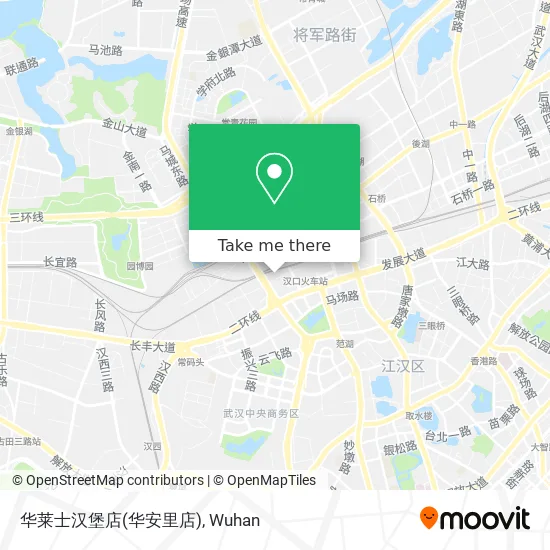 华莱士汉堡店(华安里店) map
