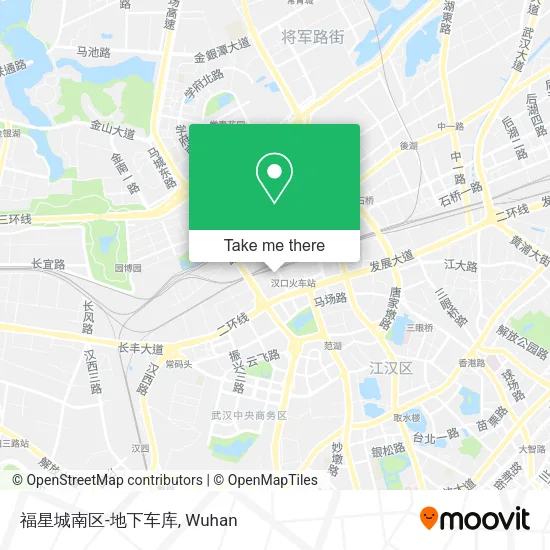 福星城南区-地下车库 map